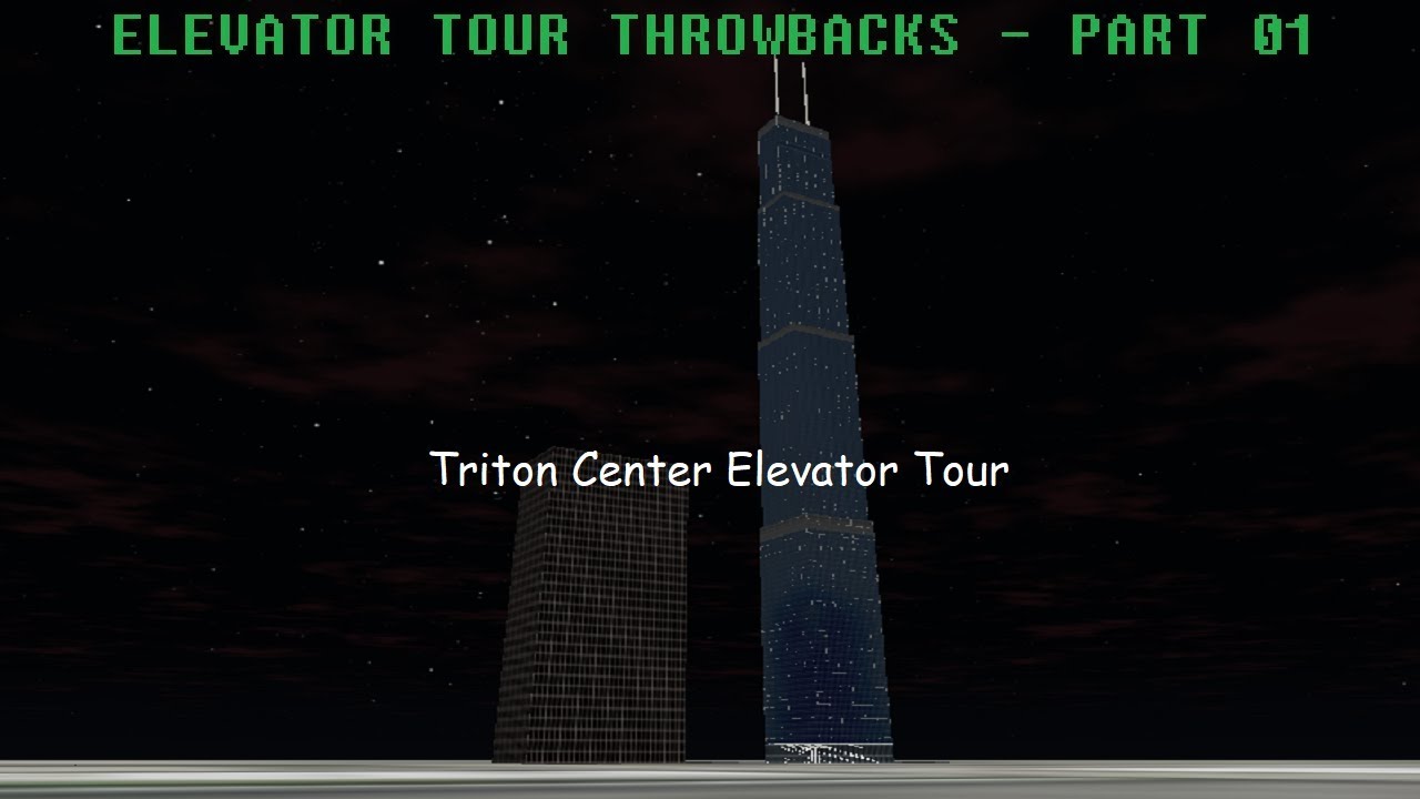 Throwback 01 - Tour of the Elevators @ Triton Center
