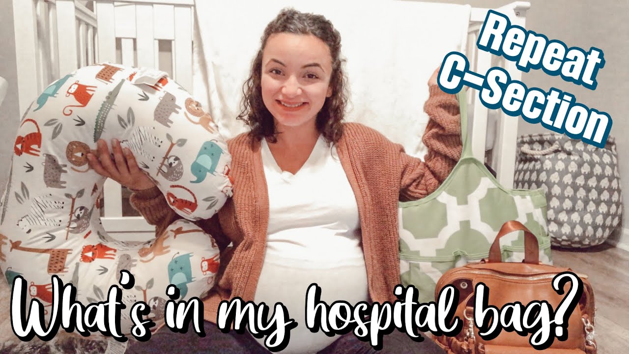 WHAT'S IN MY HOSPITAL BAG? 2020 | REPEAT C-SECTION