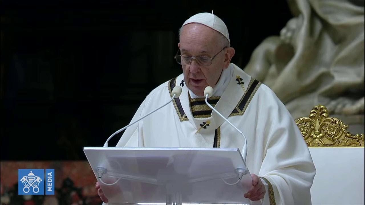 Veglia pasquale, papa Francesco: 