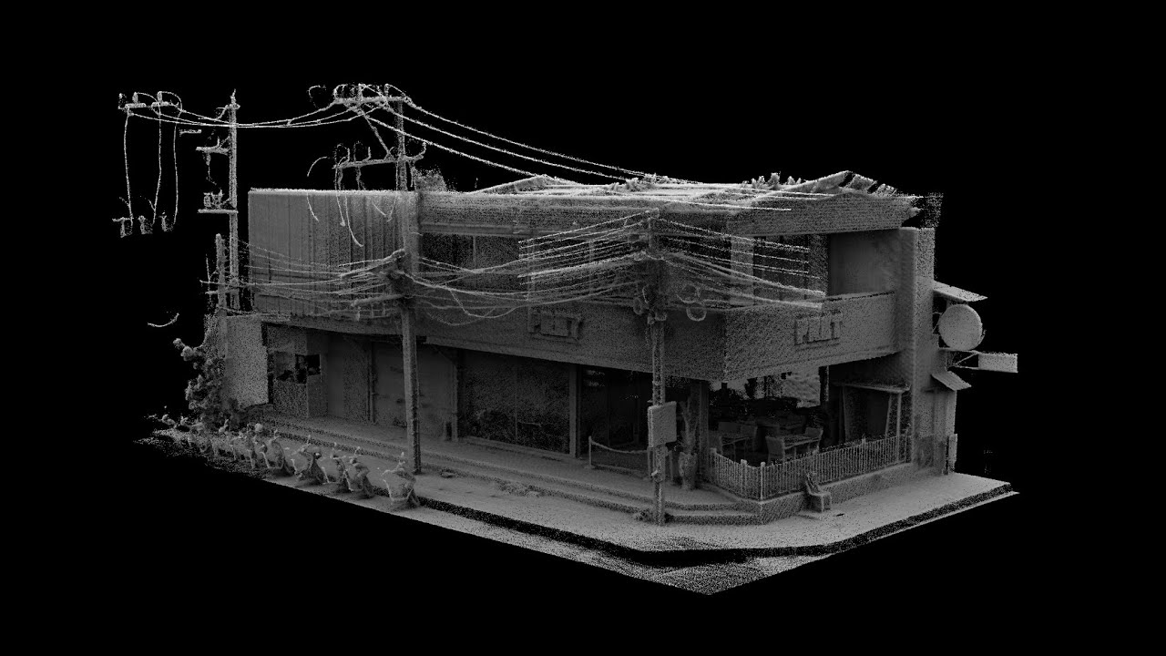3D Scan Building Show Case - McDonald's Pattaya
