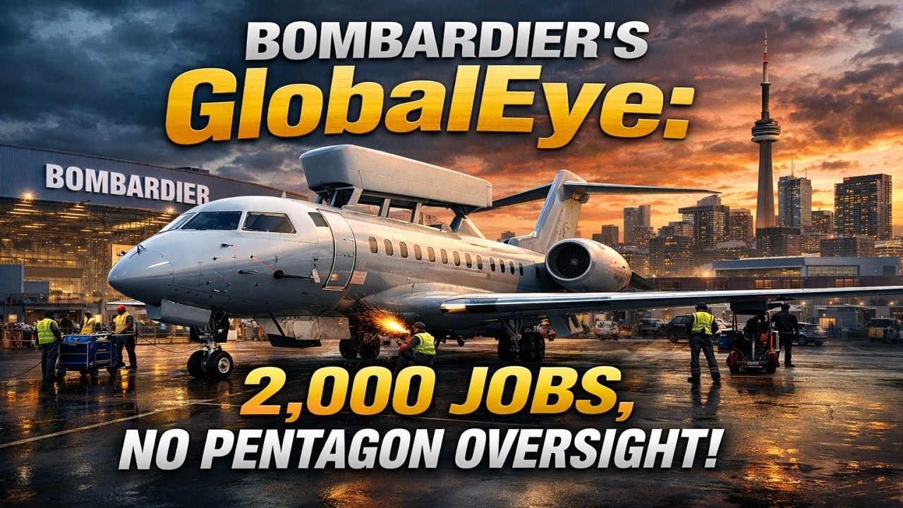 Bombardier's GlobalEye: NATO's New Air Defense Game-Changer!