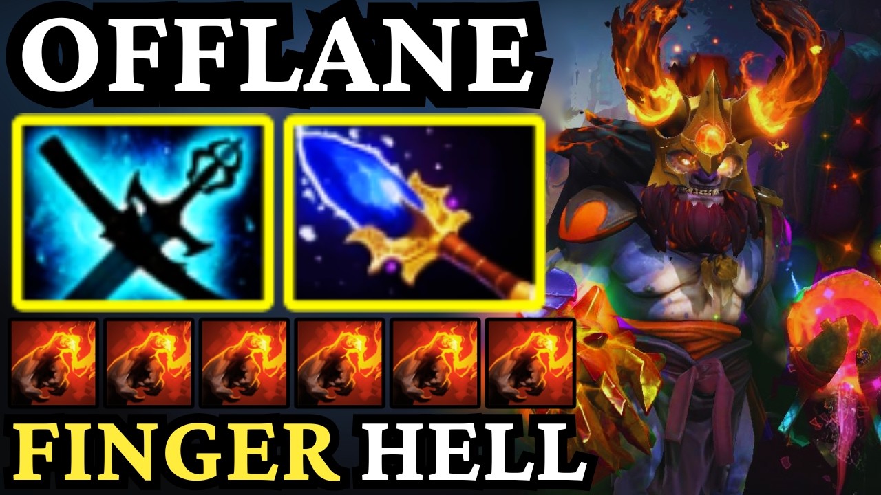 🔥 LION Offlane MASTERCLASS &mdash; PERFECT Hex & Stun CONTROL 🔥 Dota 2 Offlane
