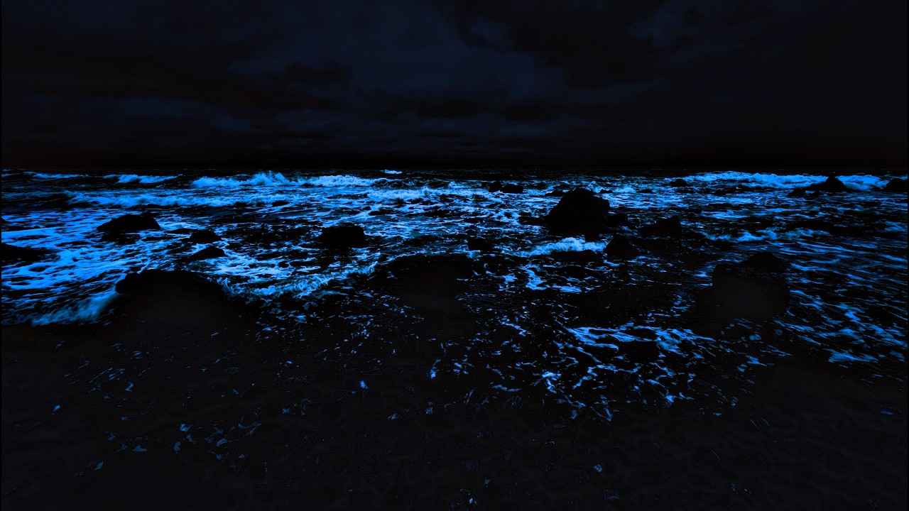 Heavy Night Waves Crashing for Deep Sleep - Intense Ocean Sounds