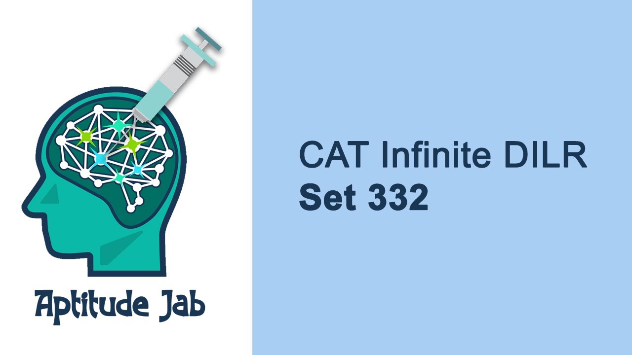CAT Infinite DILR - Set 332 | Medical Entrance Scholarship Tests | Data Table | Logical DI