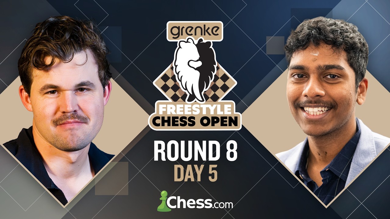 Grenke Freestyle Chess Open 2026: Will Magnus Do The Impossible & Chase Vincent In Penultimate Rd 8
