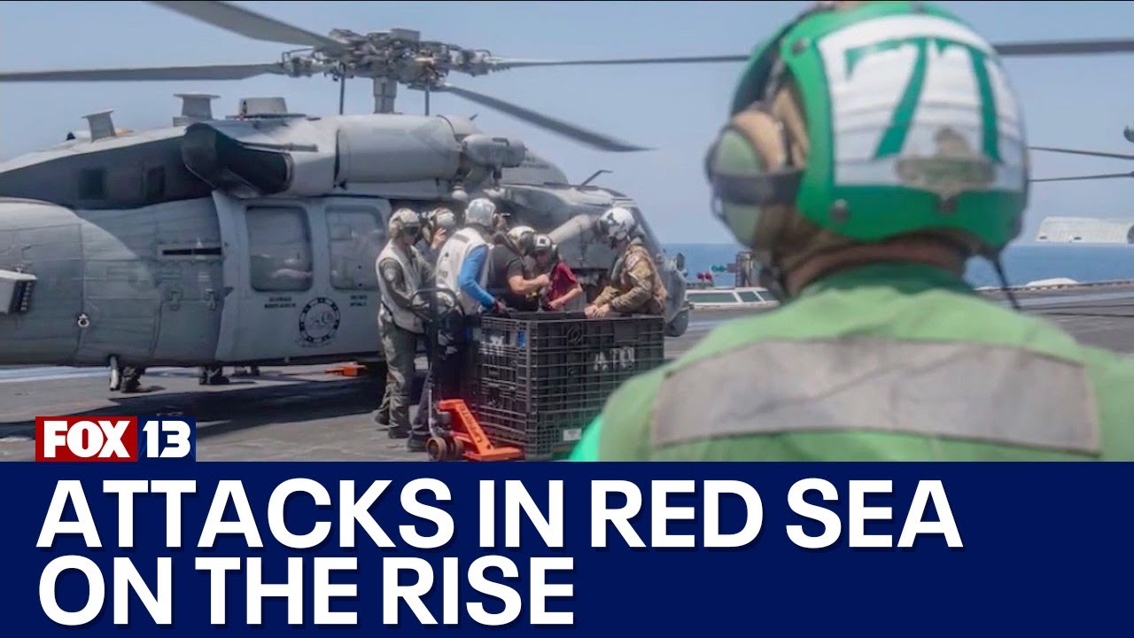 Attacks on civilian commercial ships in the Red Sea