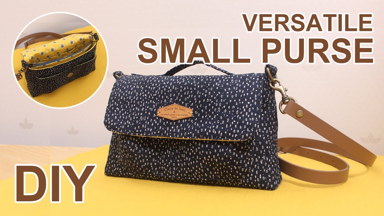 Как сшить разносторонний маленький кошелек | DIY Versatile small Purse #sewingtimes