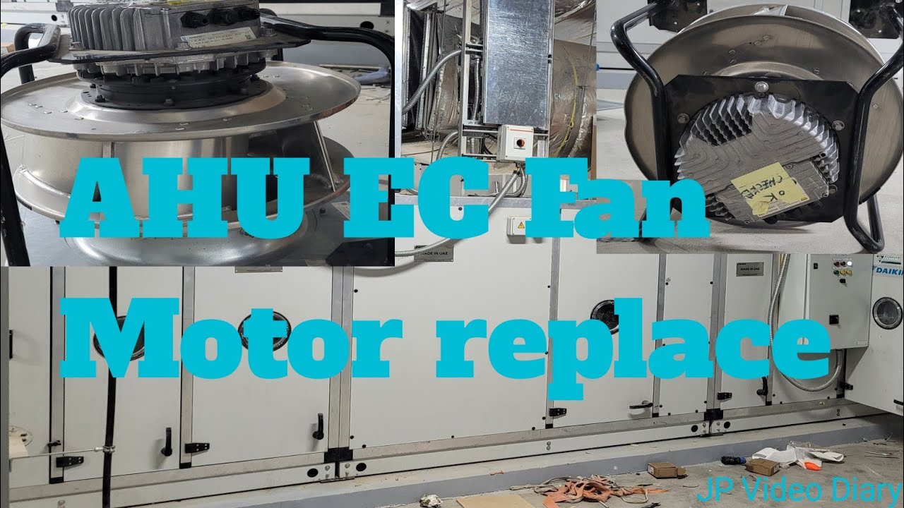 EC Fan Motor AHU // Variable  speed control // 0-10vdc control  voltage