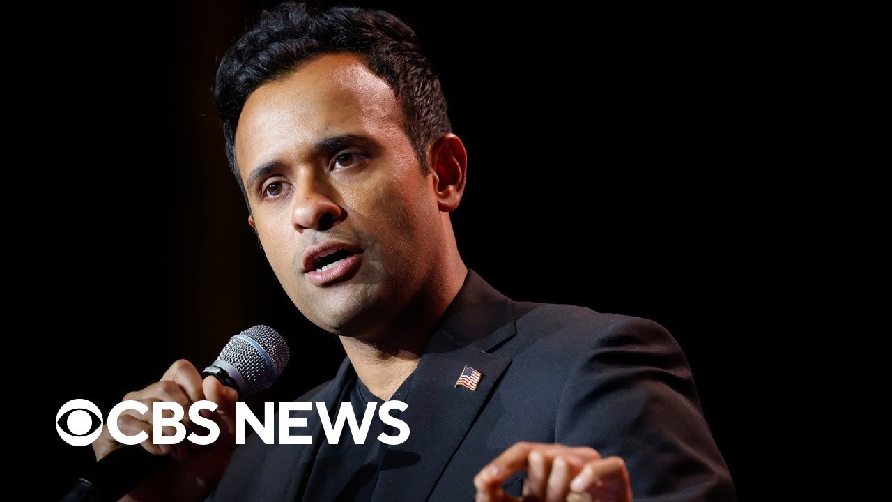 Vivek Ramaswamy discusses facing Gov. DeSantis in GOP primary