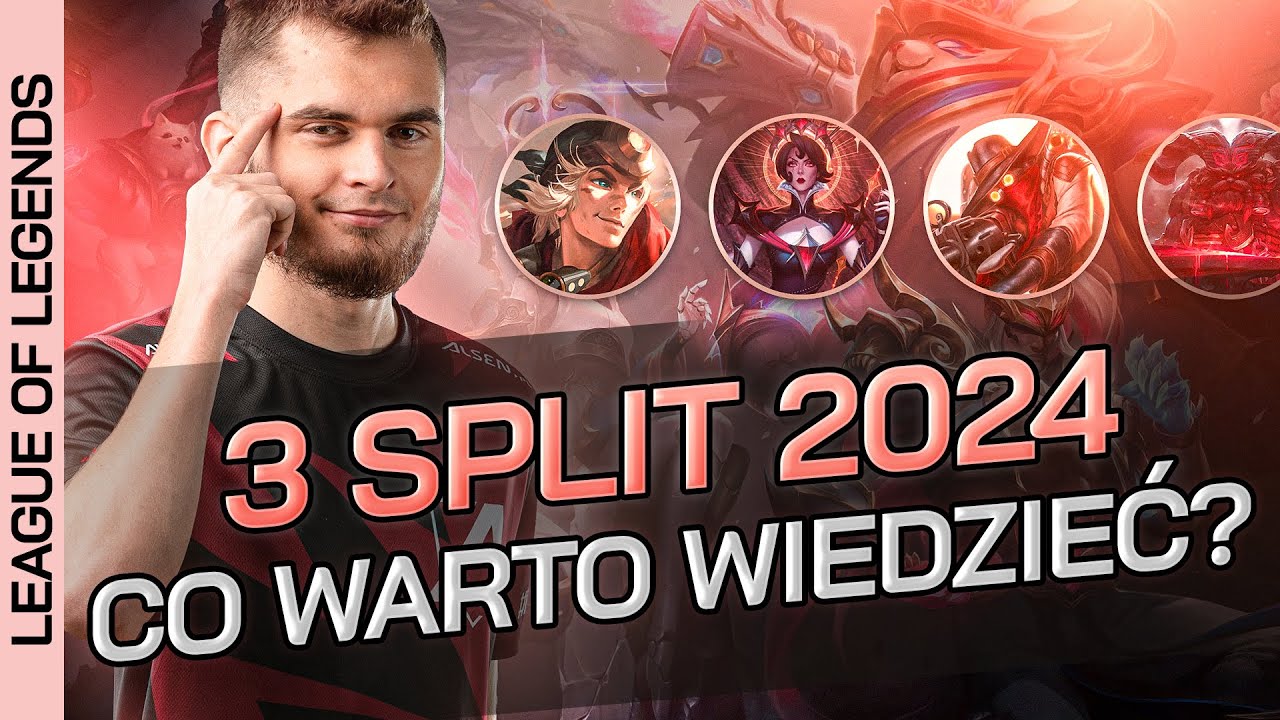 3 SPLIT 2024 W LEAGUE OF LEGENDS - TOP 5 POSTACI - CO MUSISZ WIEDZIEĆ? - PORADNIK MAIKELB