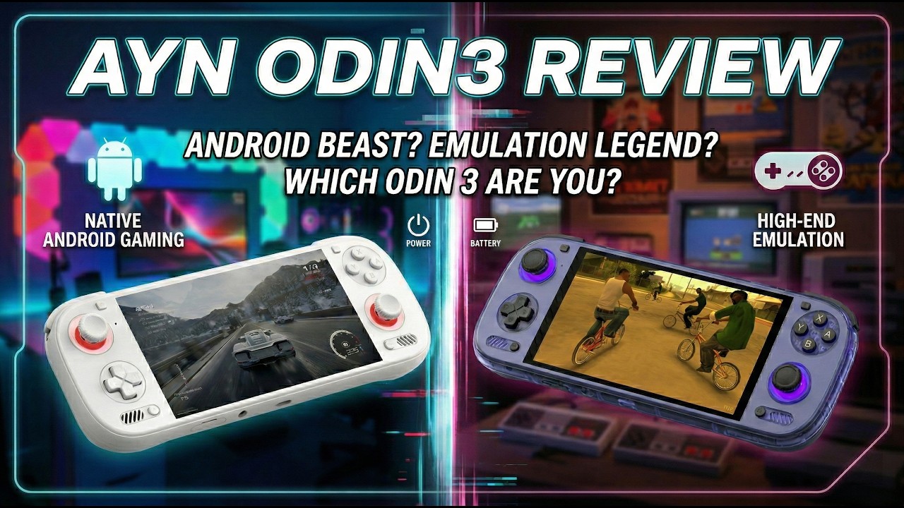 Обзор AYN Odin 3: ИДЕАЛЬНАЯ портативная игровая консоль для Android? 👑🎮