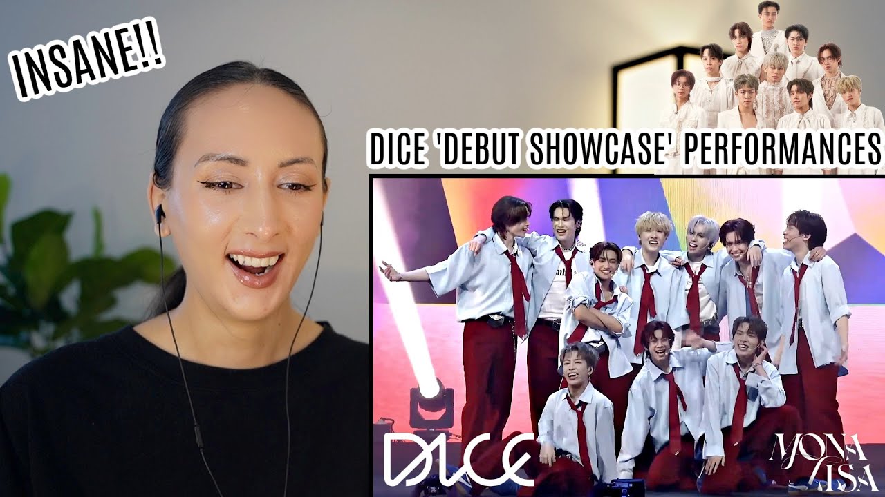 DICE 'Mona Lisa' and T-POP Debut Singles | DICE Debut Showcase REACTION (ENG/THAI SUBS)