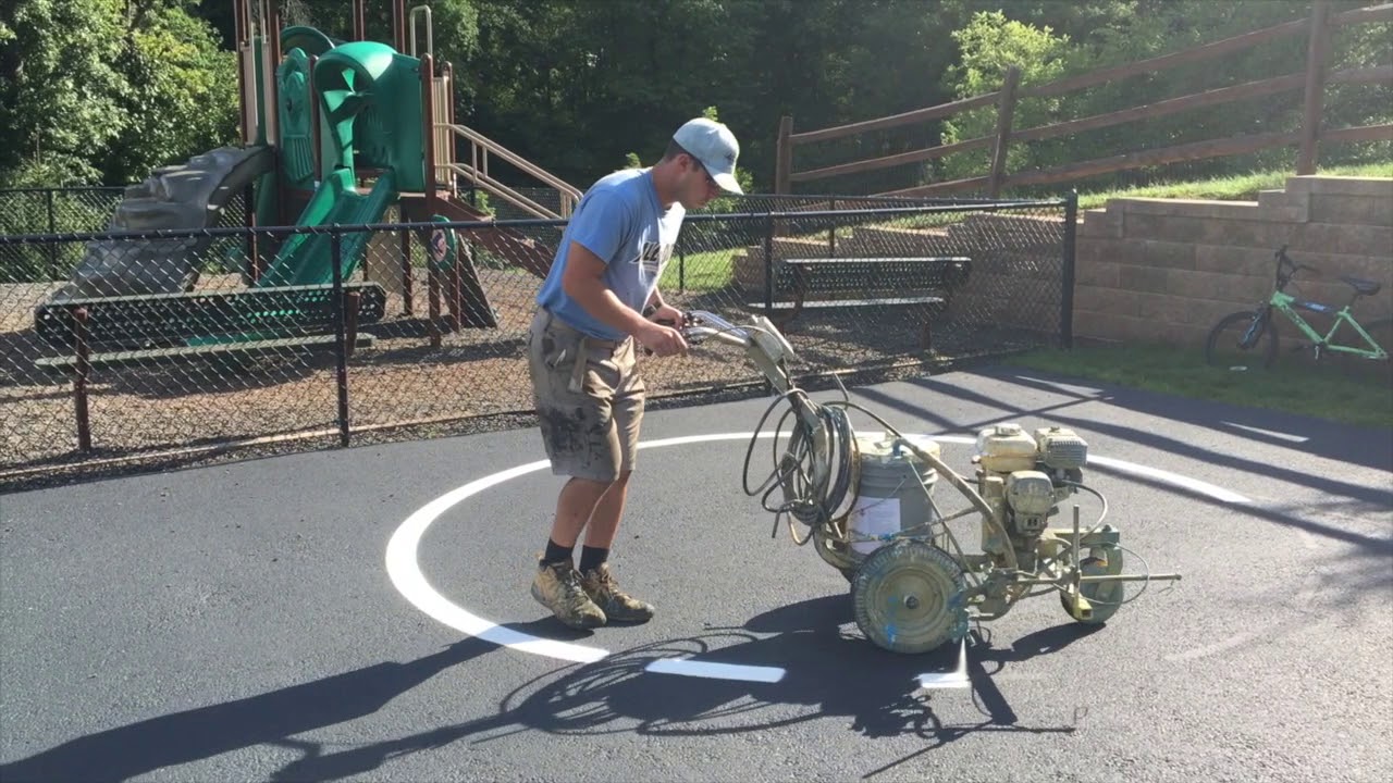 ALL OUT Parking Lots Line Striping
