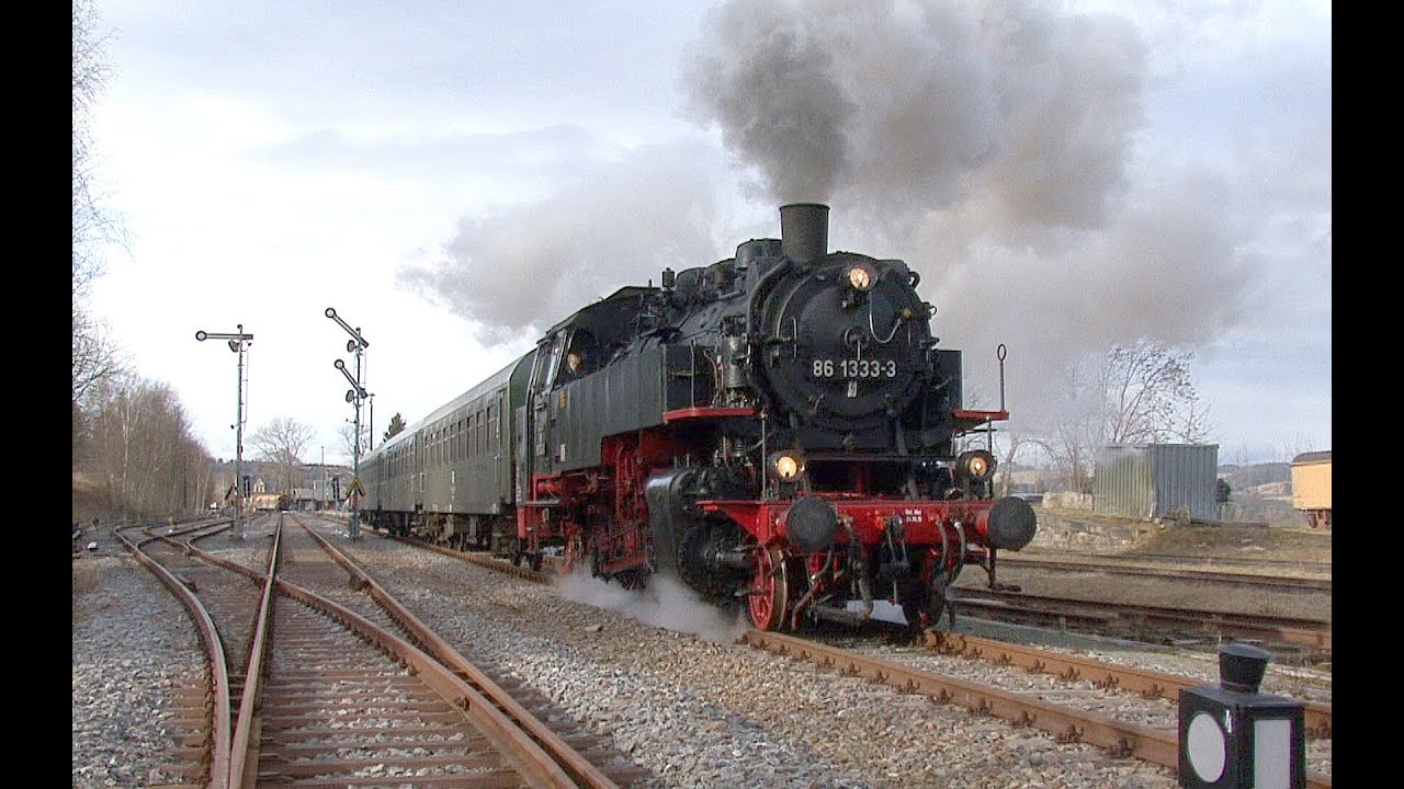 86 1333-3 Fotozug auf dem Markersbacher Viadukt