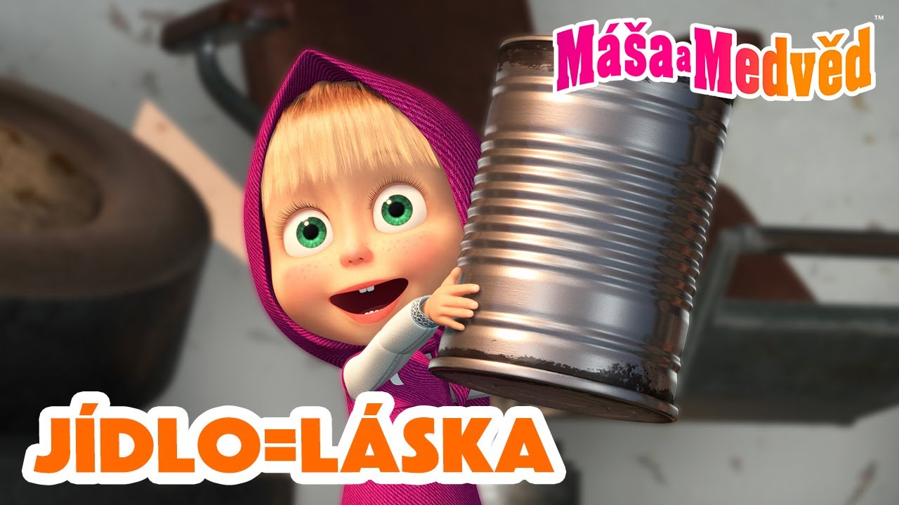 Máša a Medvěd 🐻👧 Jídlo=láska 😋🍫🫶 Kolekce epizod 🎬