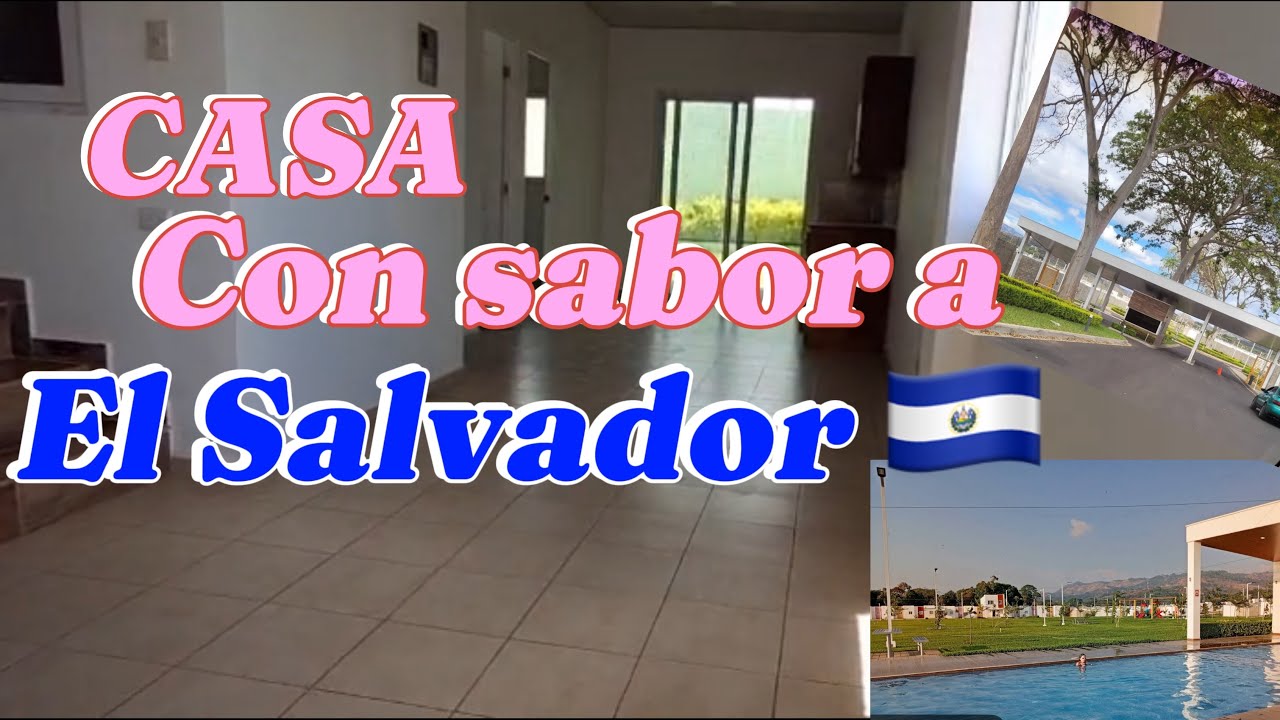 Recorriendo una casa amplia disponible a la venta en El Salvador 🇸🇻