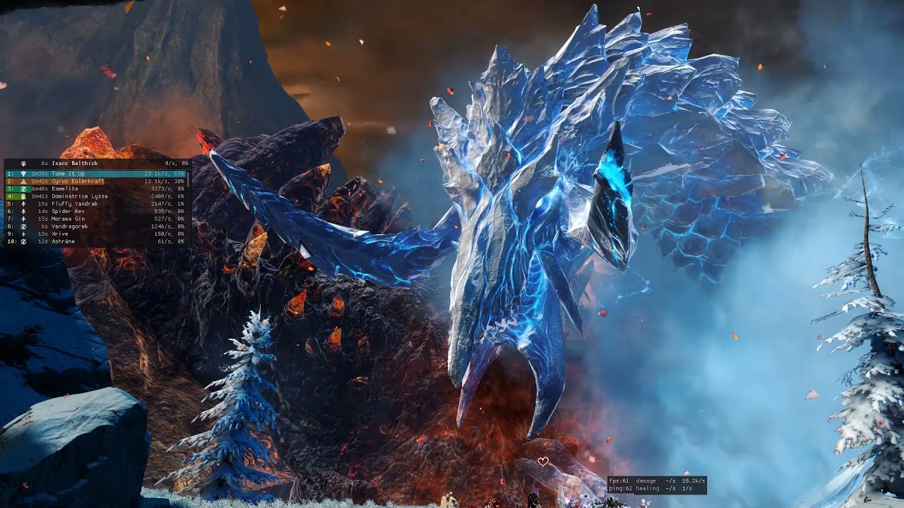 Primordus vs Jormag | 50 man boss encounter | Guild Wars 2