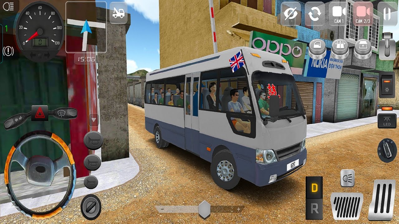 New Hyundai County Games - Real Minibus Driving 2026 : Minibus Simulator Vietnam - Android GamePlay