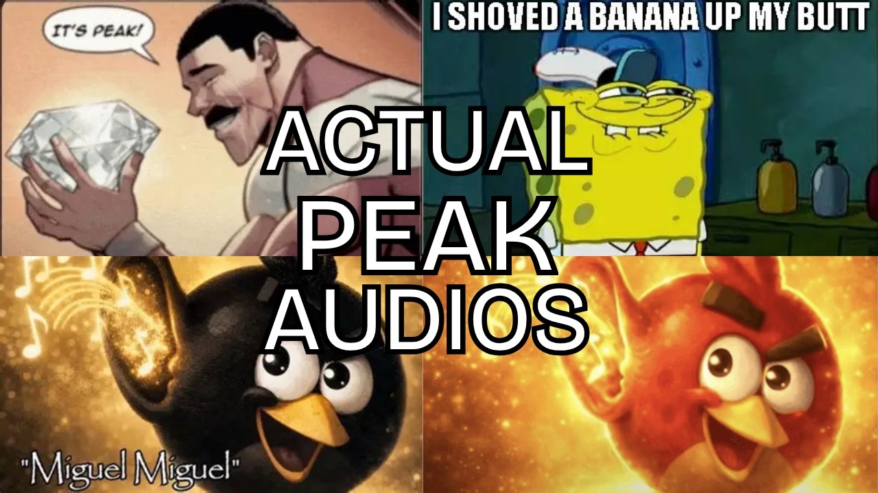 The Best meme Audios *GEMS* ( august 2026)