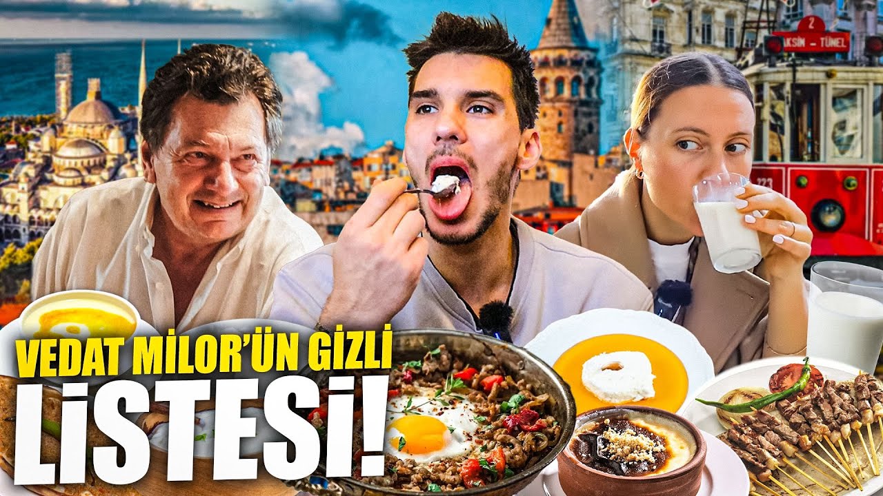 VEDAT MİLOR'UN LEZZET REHBERİNİ GEZİYORUZ