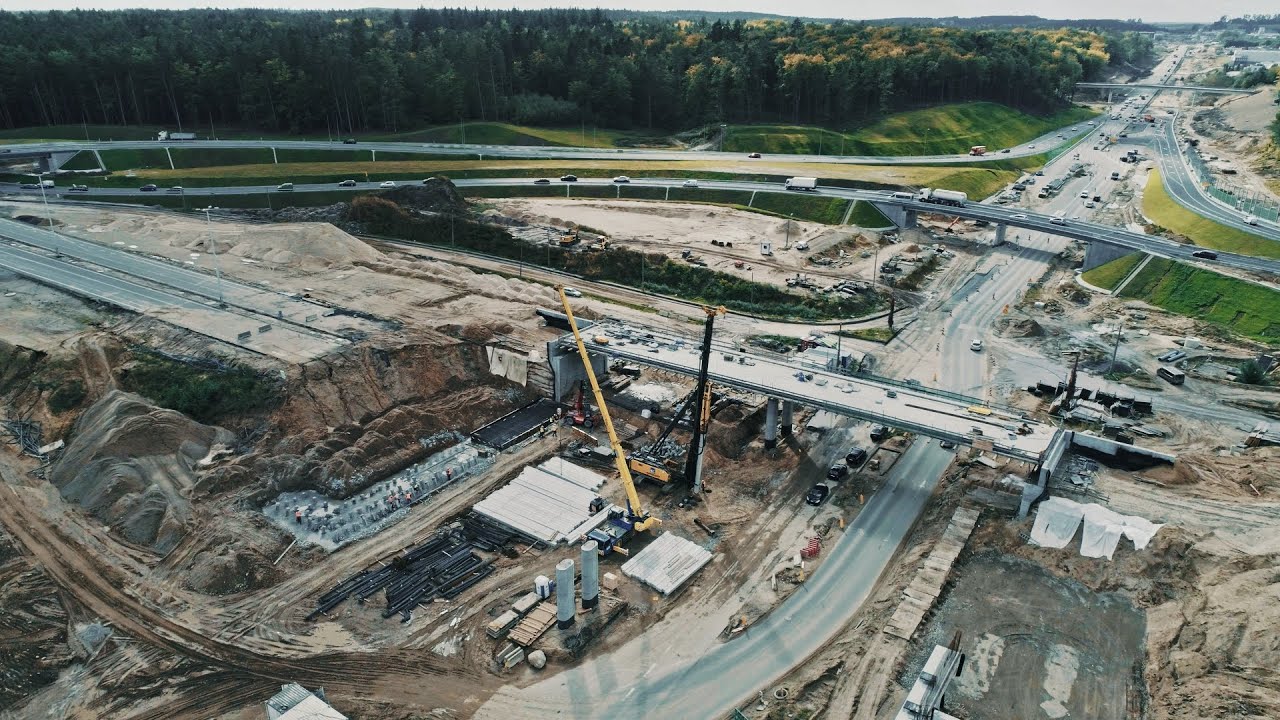 AARSLEFF posadawia obiekty mostowe Węzła Wielki Kack