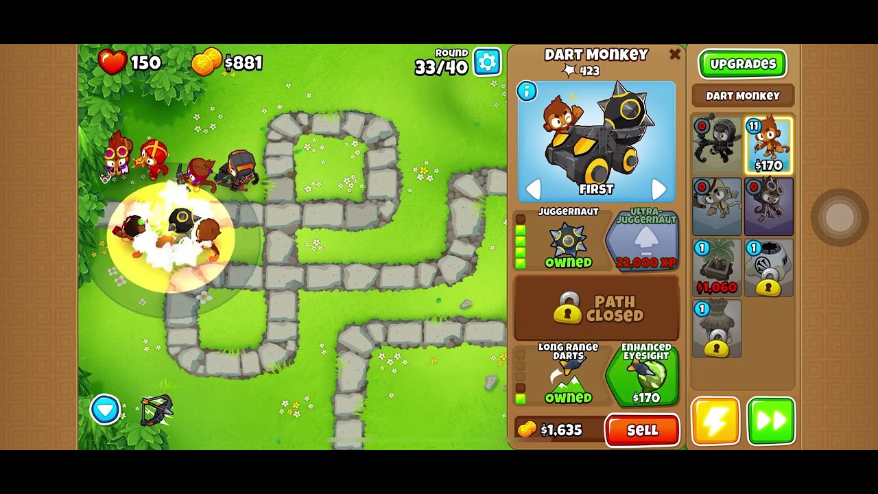 Playing btd 6 Netflix part2