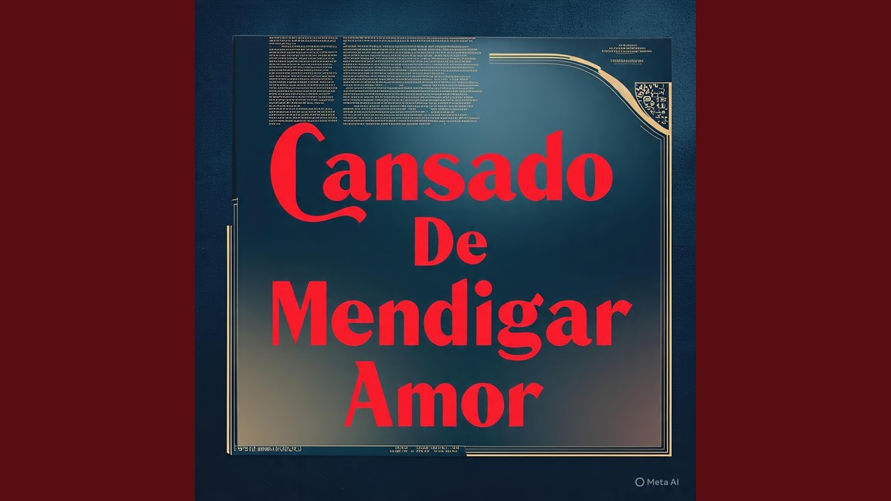 Cansado De Mendigar Amor