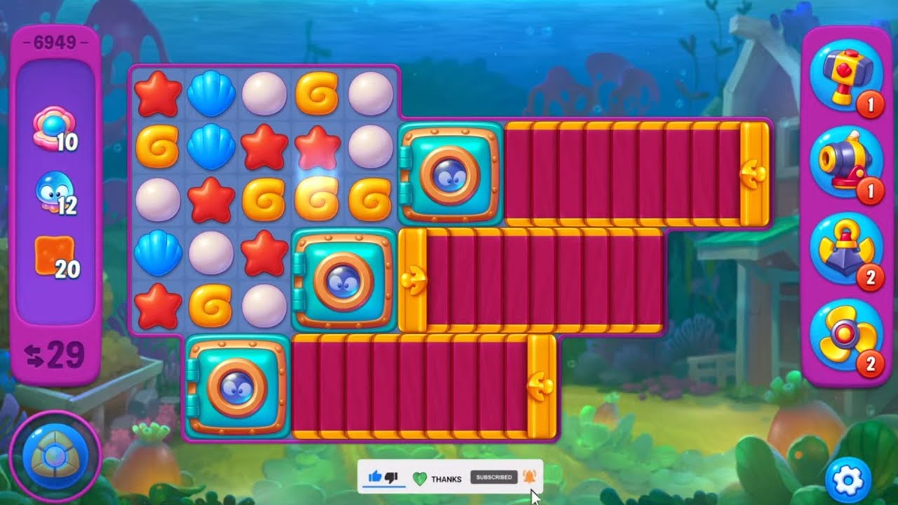 Fishdom lvl 6929-?🔥Gameplay #646