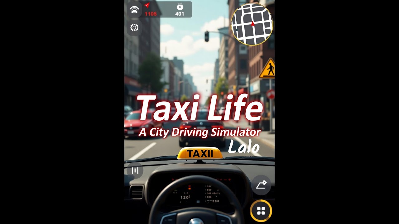 Hoy toca ser taxista// Taxi Life A City Driving Simulator.