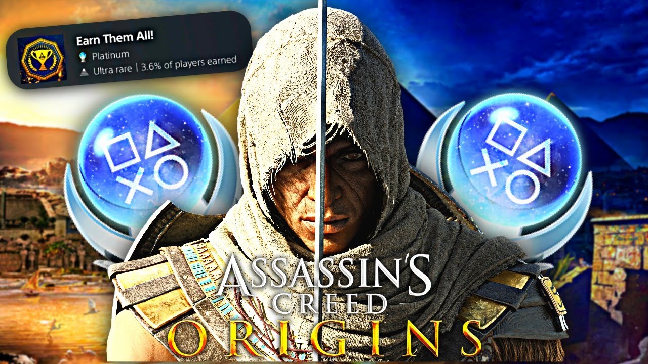 Assassin's Creed ORIGINS PLATINUM in a nutshell
