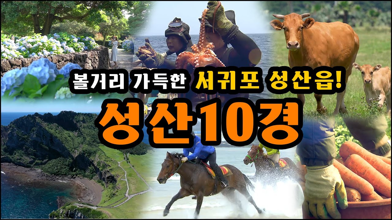 볼거리가득한 성산10경