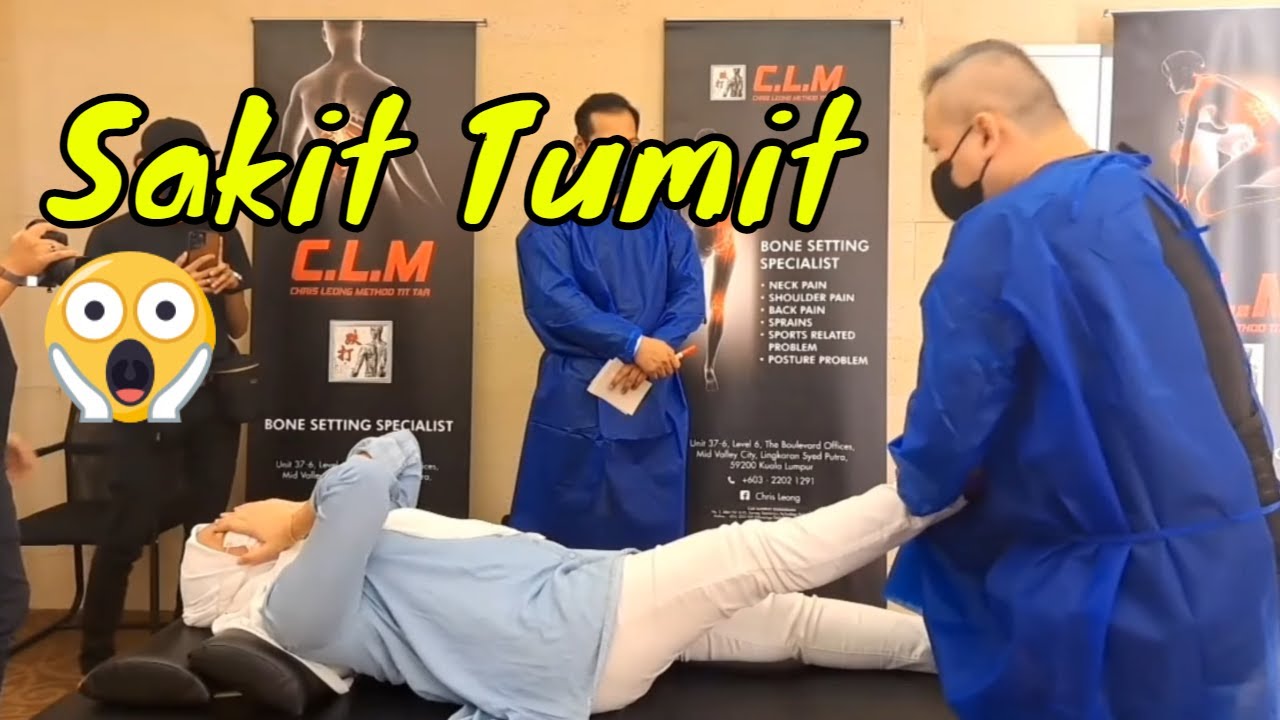 Chris Leong | Sakit Tumit Heel Spur 😱😱😱