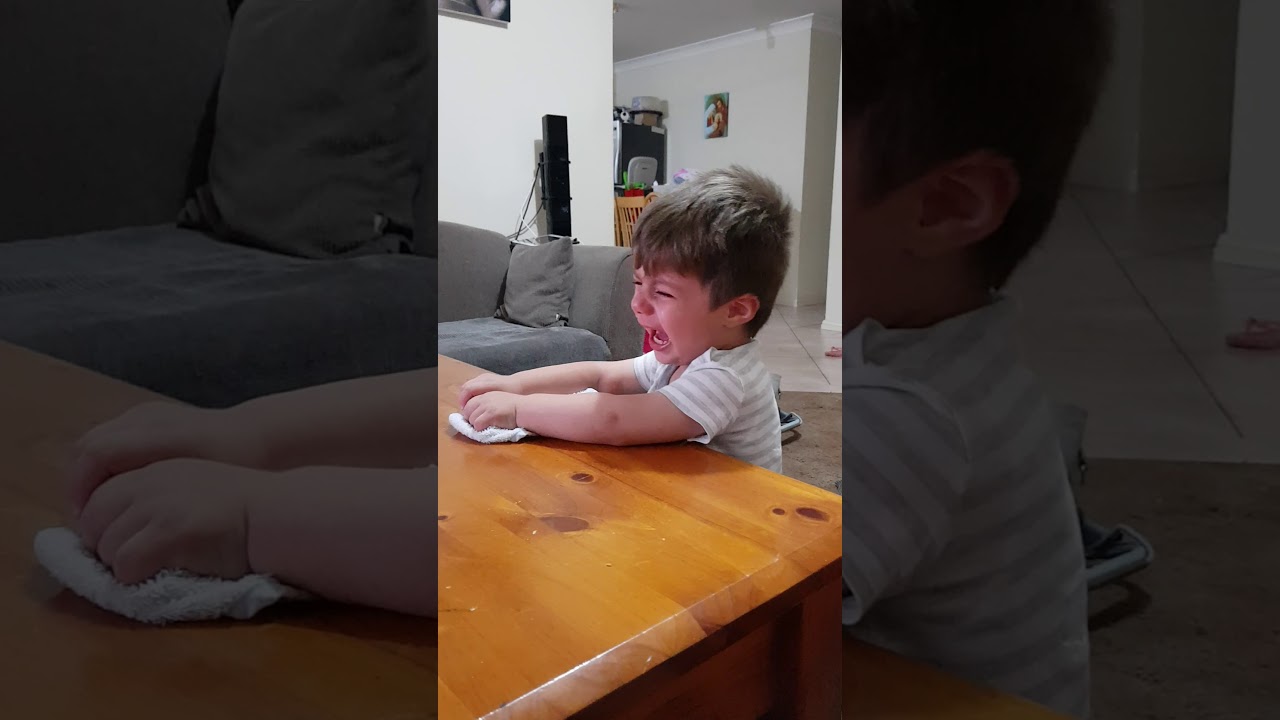 Kid cries during movie