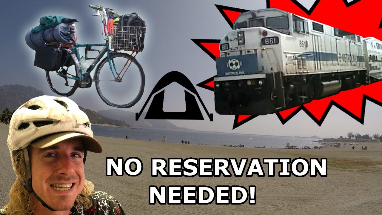 Transit-Assisted Bicycle Camping? Lake Perris by Metrolink! + Trying L.A. Metro Regional Connector
