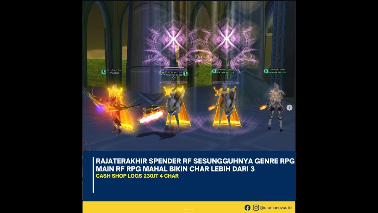 RF RETURN | RAJATERAKHIR - TEAMSTRIKE CORA | ELEMENTAL HIGH SEBADAN + POV MAGE GG