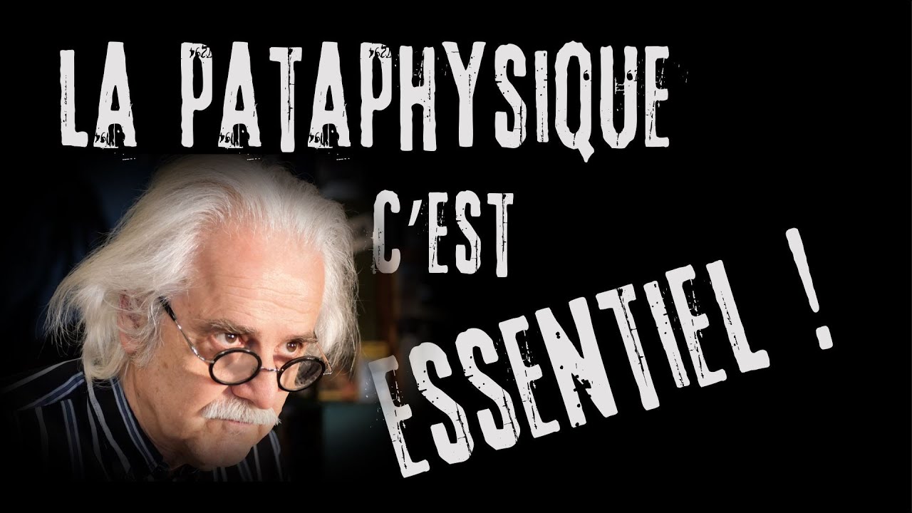 La Pataphysique&hellip; Interview en mode surr&eacute;aliste d&rsquo;Yves Fr&eacute;mion&hellip;
