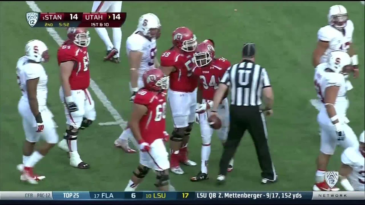 2013 Utah vs. Stanford - The Drive