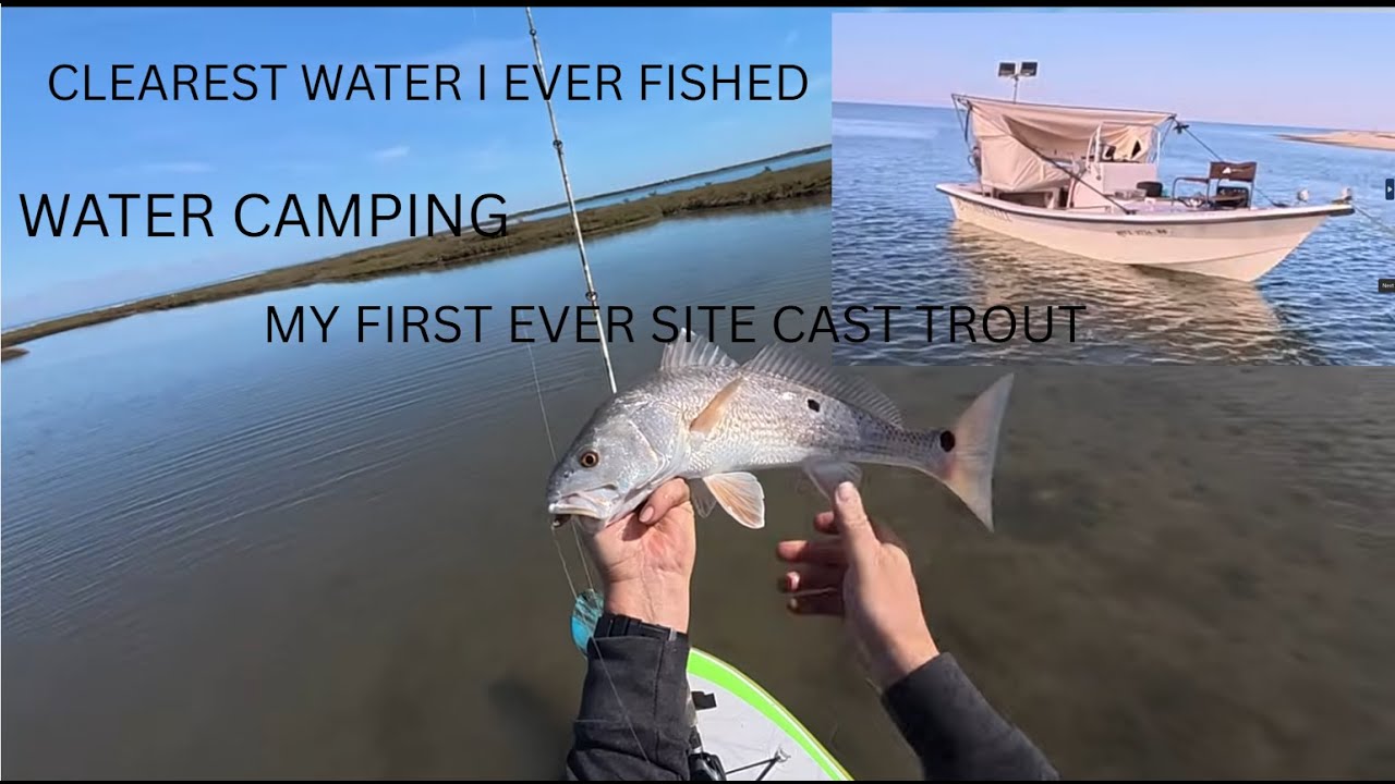 Потрясающий день, куча красной рыбы. Я разбил лагерь на своей лодке в гамаке-палатке Haven.