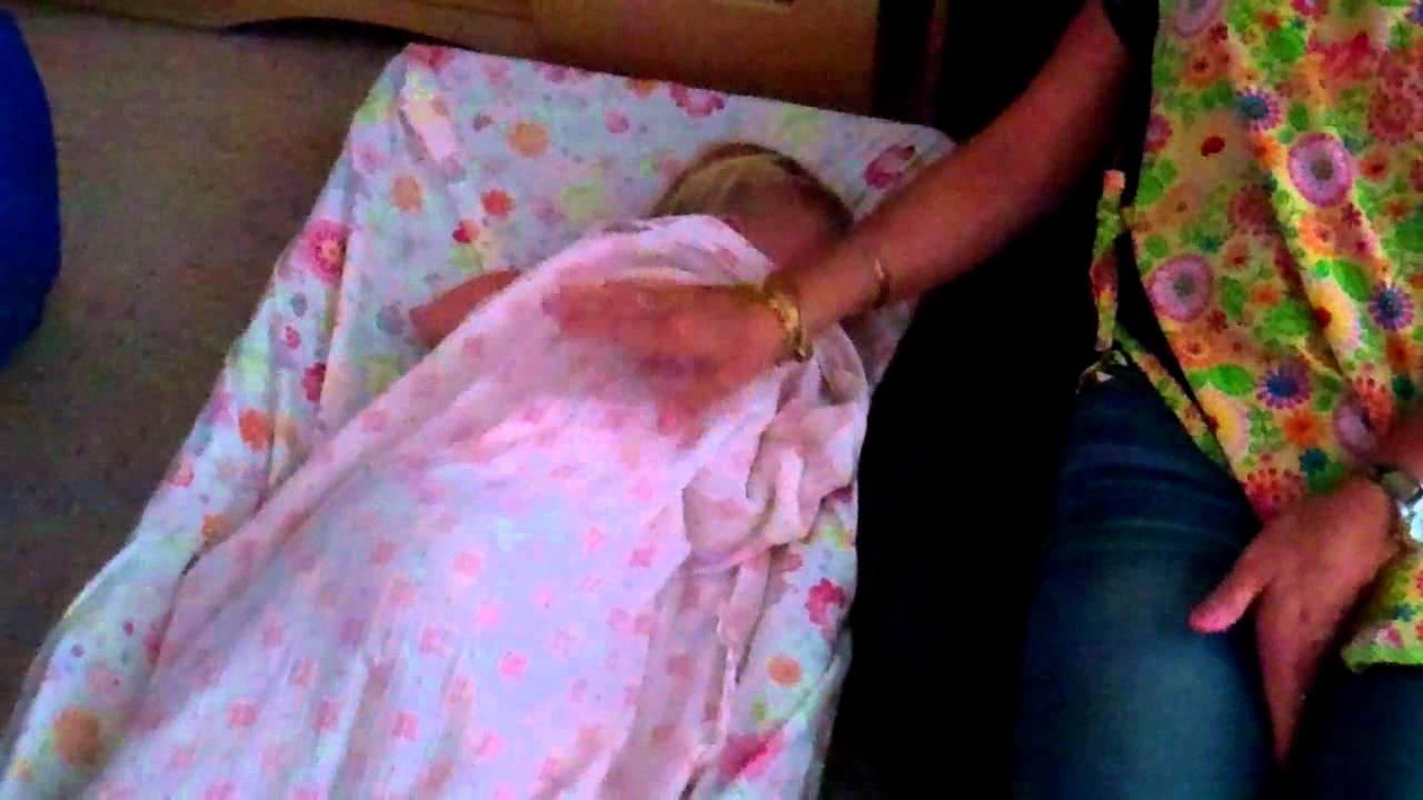 Millie being put to sleep at daycare 8-6-12