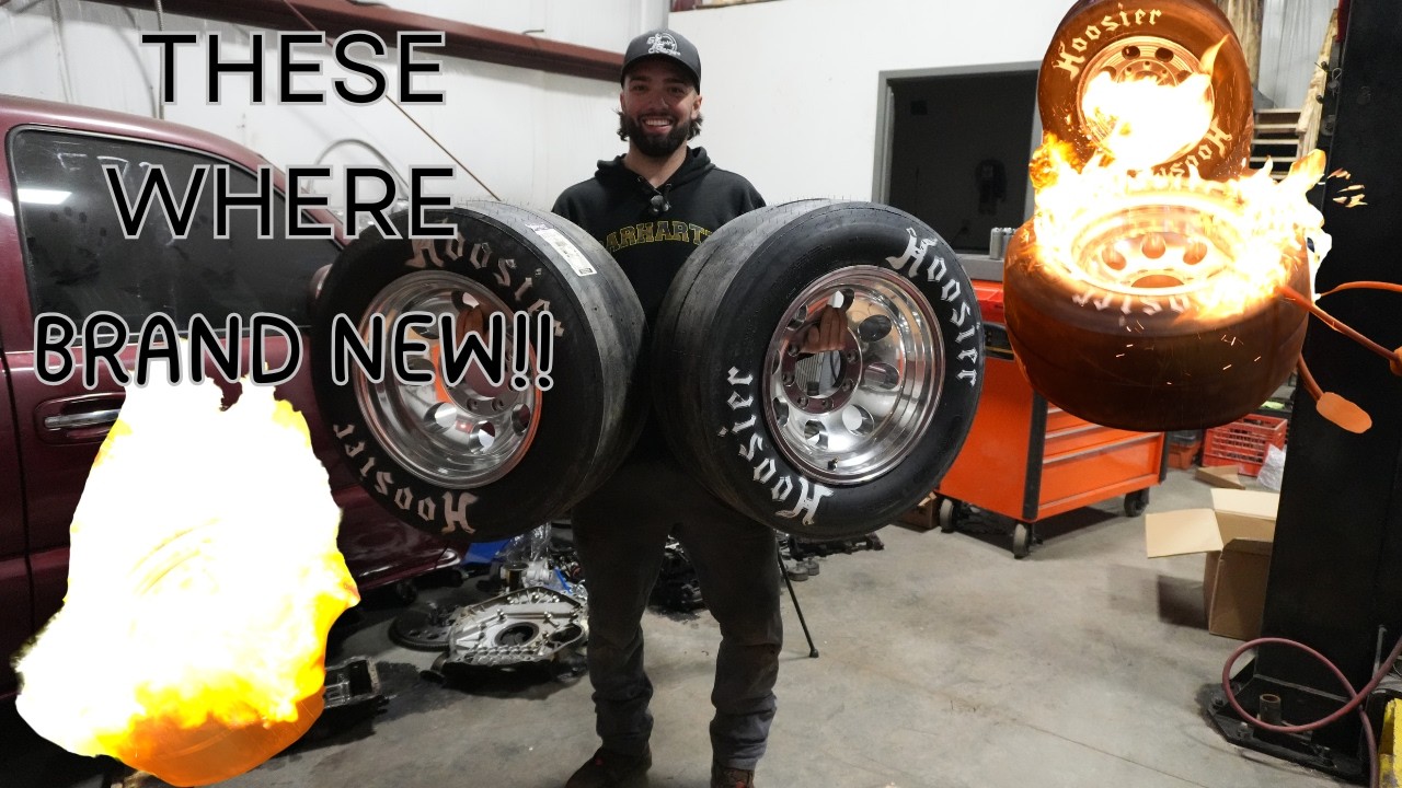 I LIT MY BRAND NEW SLICKS IN FIRE...Just To Mount Them