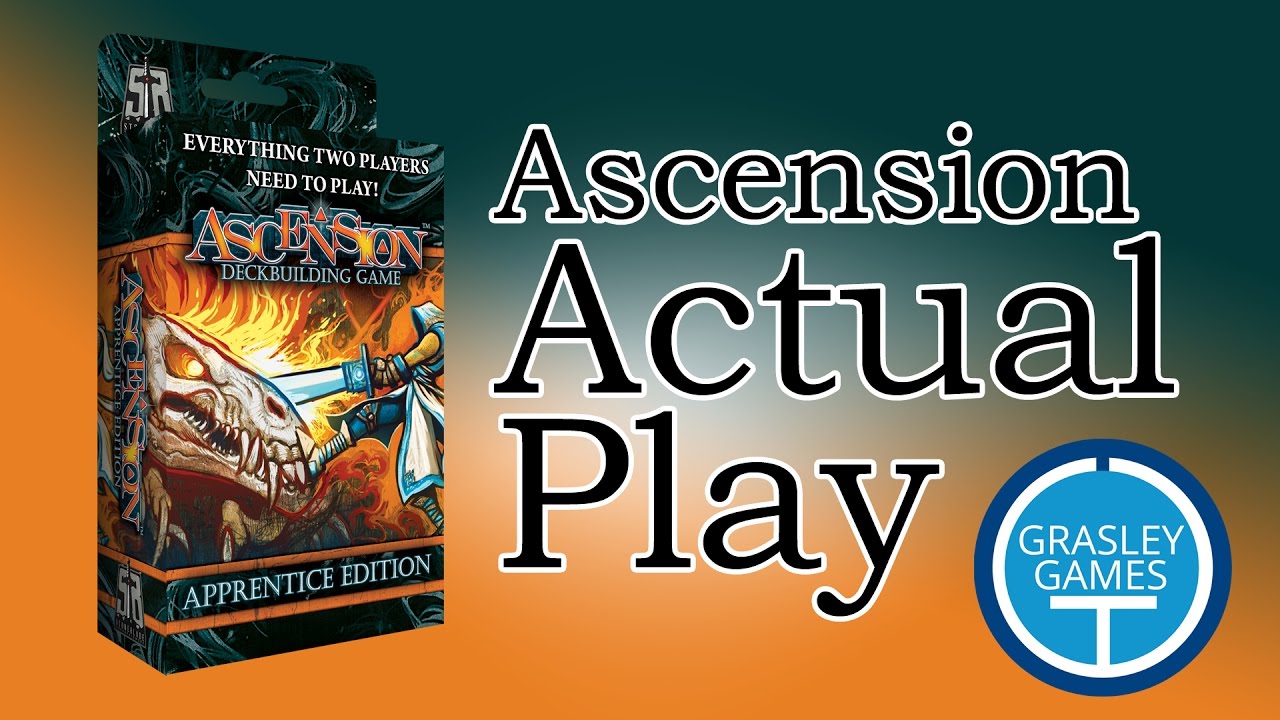 Ascension Apprentice Edition Actual Play #1