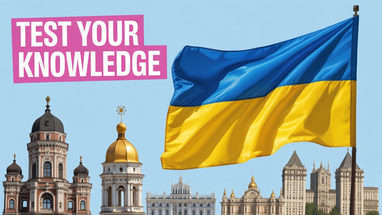 Ukraine Knowledge Quiz + facts How Many Will YOU Get Right? The best quiz travia game on YouTube!