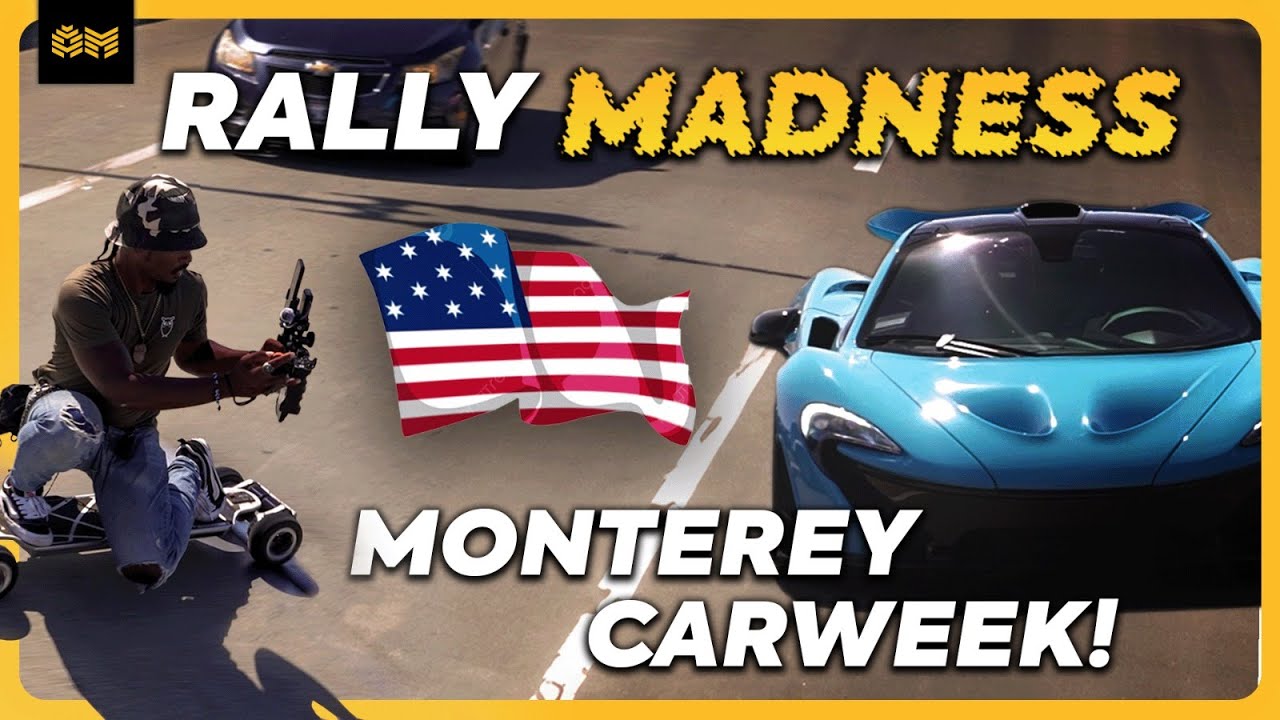 Supercars & Hypercars from LA to Monterey Car Week 2025 | Fuel Run Rally Madness 🚀
