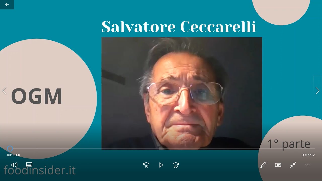 Intervista a Salvatore Ceccarelli: gli OGM - 1° parte