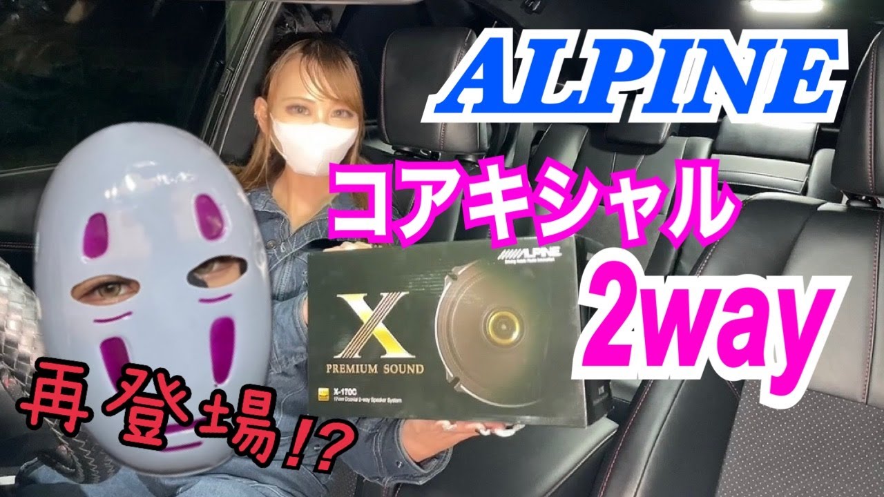 【高音質✨】またカオナシチコリ登場!?  ALPINE