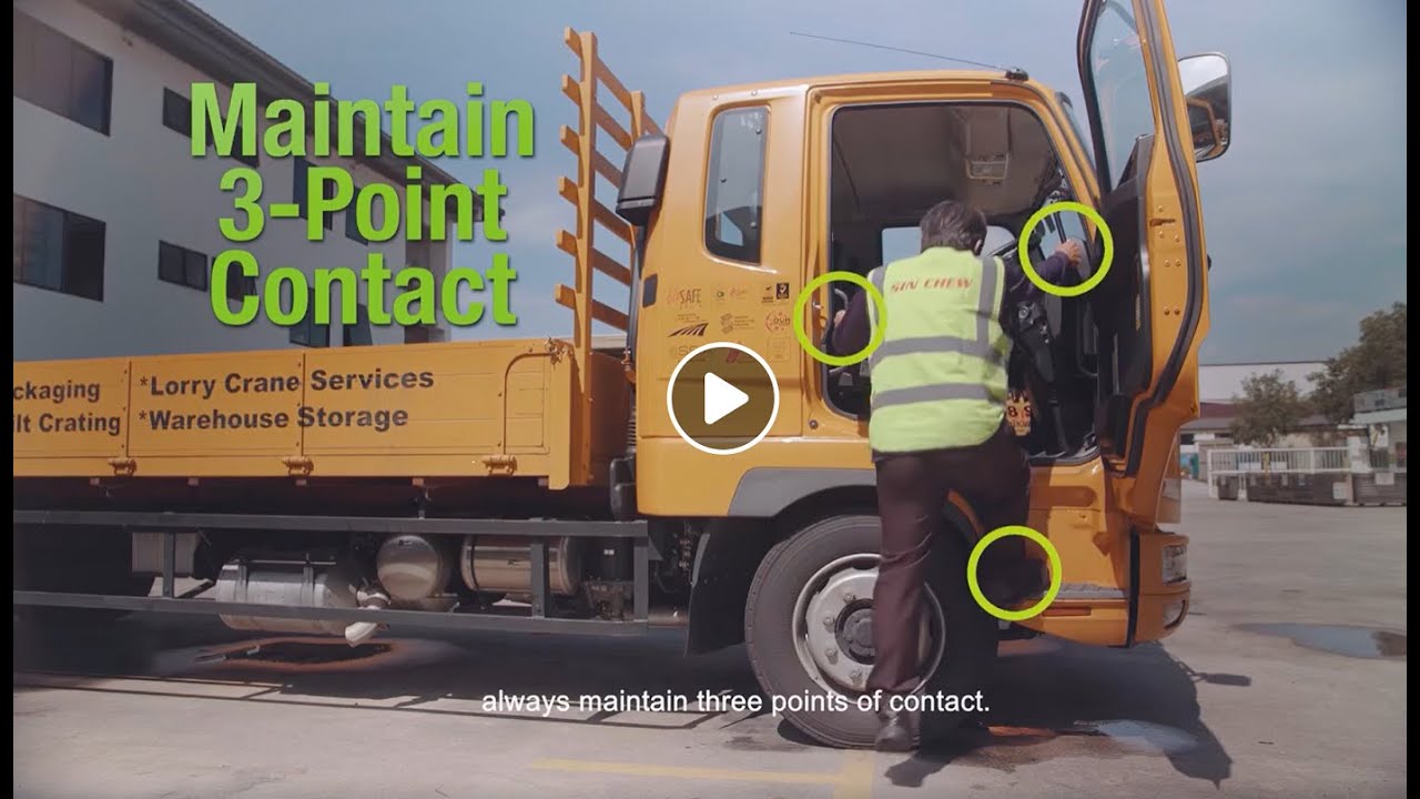 Slips, Trips and Falls Campaign 2020 video for the Logistics and Transport Sector