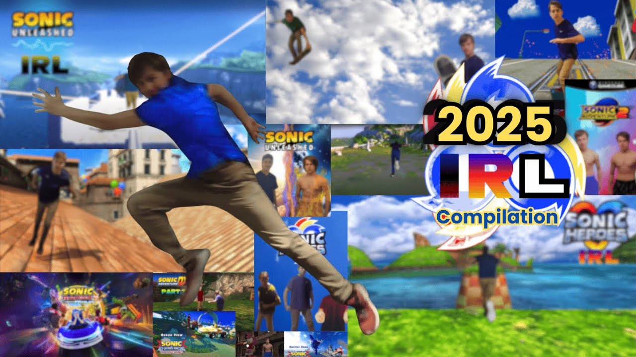 Best Sonic Runs of 2025 | IRL TO SONIC GAME REALITIES COMPILATION