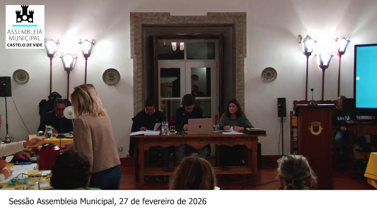 Sessão Assembleia Municipal, 27 de fevereiro de 2026