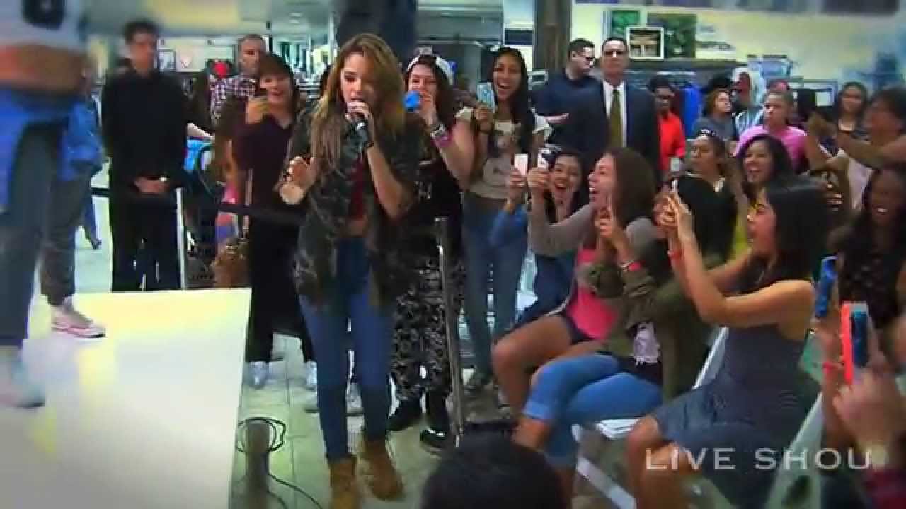 Jasmine V. Villegas - Performing song 