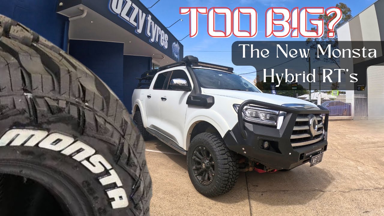 GWM CANNON TYRE UPGRADE - MONSTA HYBRID RT